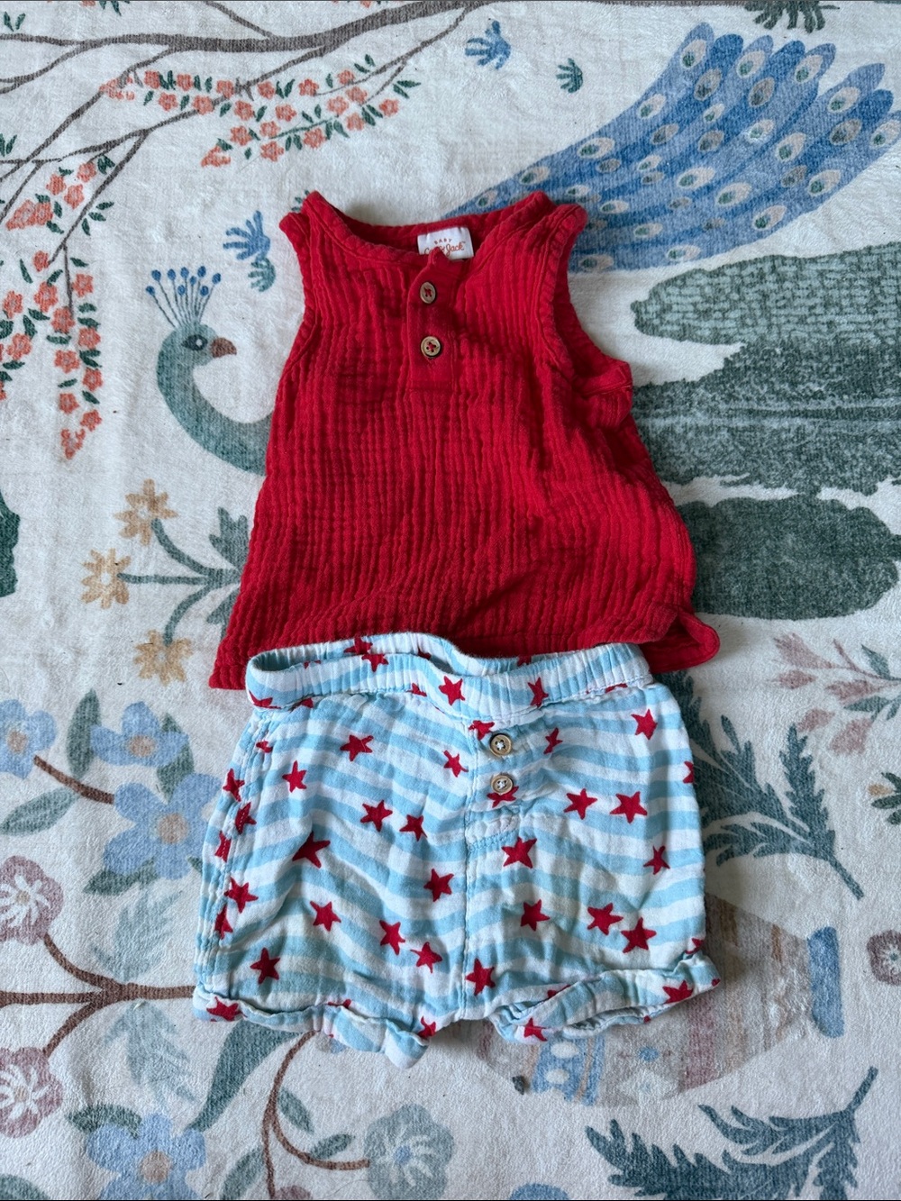 Cat & Jack Patriotic Two-Piece Outfit
